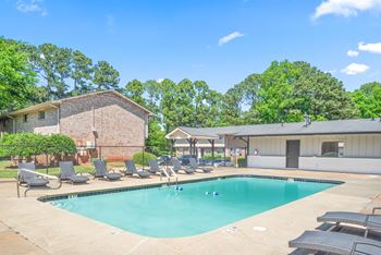 Swimming pool at Pinewood Townhomes in Tucker, GA 30084