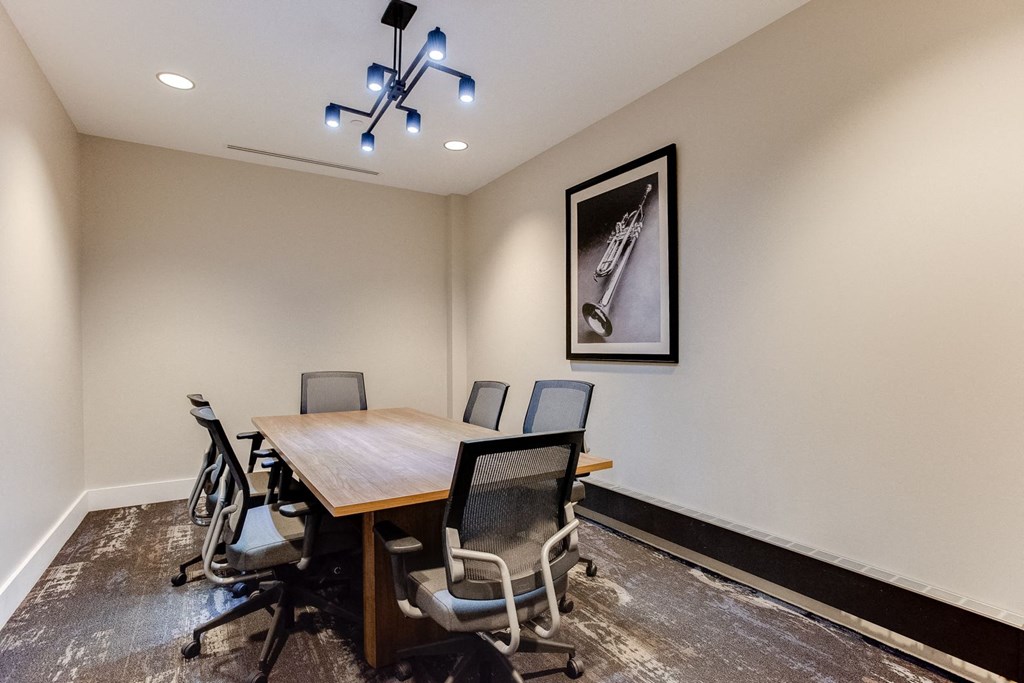 Business Center at Bolero Flats Apartments, Minneapolis, MN