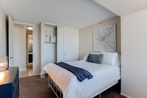 Gorgeous Bedroom at ELEVATE Apartment Homes, Minneapolis, MN, 55403