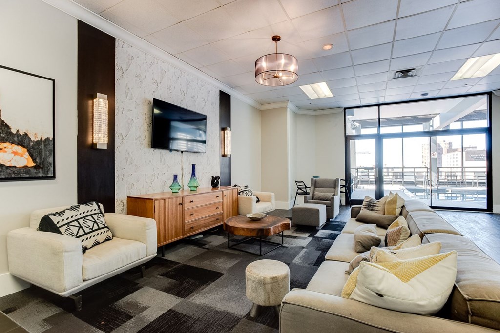 Community Clubhouse at Bolero Flats Apartments, Minneapolis, 55403