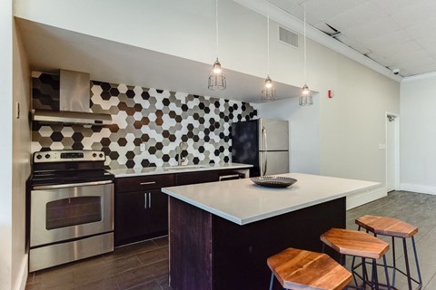 Modern Clubhouse at ELEVATE Apartment Homes, Minneapolis, MN
