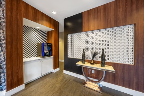 1st Floor Social Lounge Coffee Bar at ELEVATE Apartment Homes, MN 55403