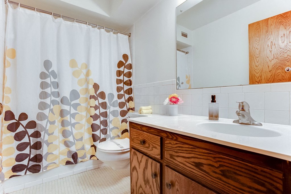 Bathroom With Bathtub at Wayzata Woods Apartments, Wayzata