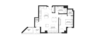 the plan of the ground floor with the furniture on it