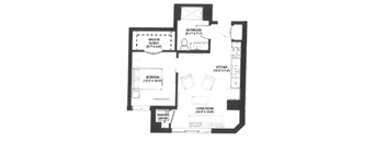 Poplar floor plan at Bolero Flats