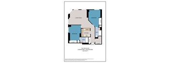 The Redwood Floor Plan at ELEVATE Apartment Homes, Minneapolis