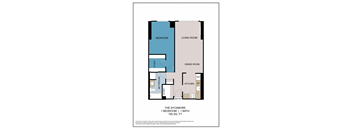 The Sycamore Floor Plan at ELEVATE Apartment Homes, Minneapolis, Minnesota