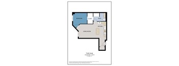 The Elm Floor Plan at ELEVATE Apartment Homes, Minnesota, 55403