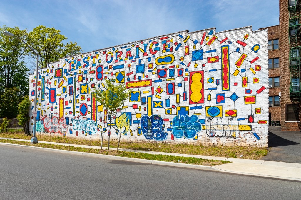 outside, walking distance, art, neighborhood, town, orange