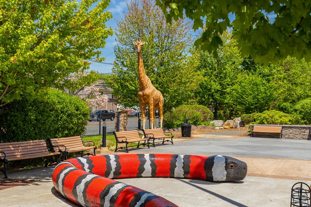 outside, walking distance, art, neighborhood, park, kids, town, orange