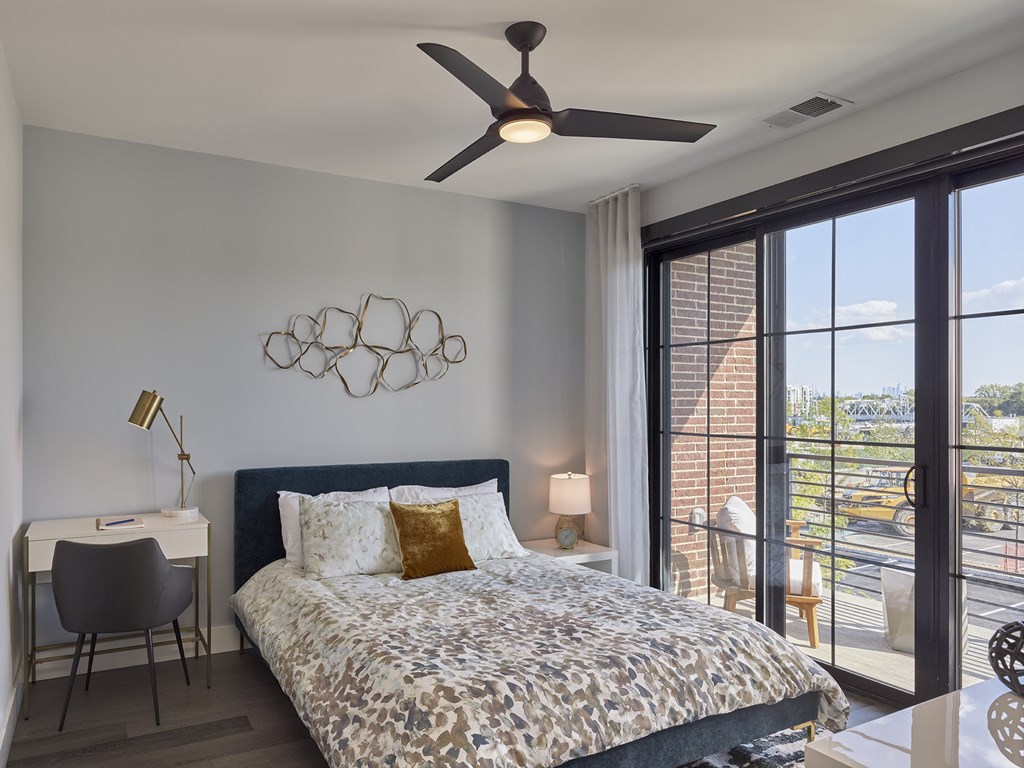 private balcony, large one bedroom