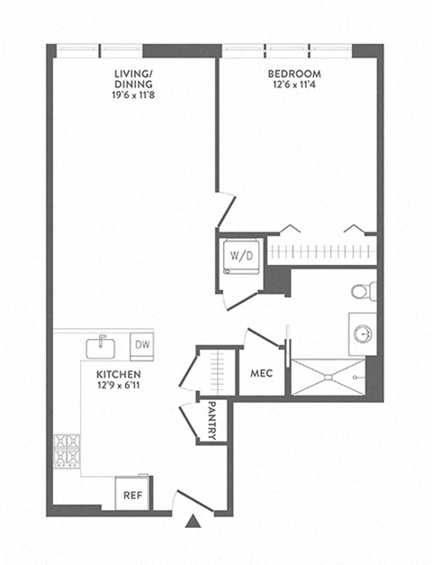 large one bedroom
