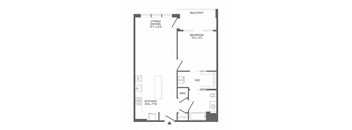 large one bedroom