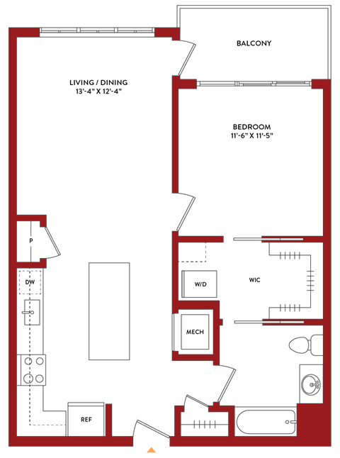 630 Washington Ave Studio-2 Beds Apartment for Rent - Photo Gallery 105