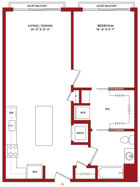 630 Washington Ave Studio-2 Beds Apartment for Rent - Photo Gallery 109