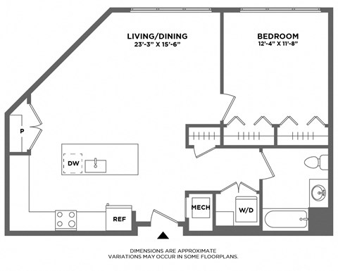large one bed, ample closet space, luxury finishes, washer dryer in home, stainless steel appliance, extra space
