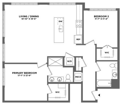 355 Broad Street Studio-2 Beds Apartment for Rent - Photo Gallery 142