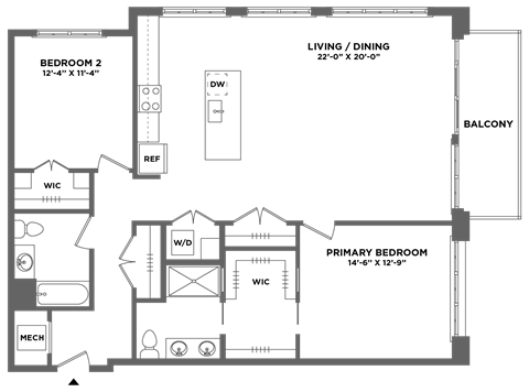 355 Broad Street Studio-2 Beds Apartment for Rent - Photo Gallery 144