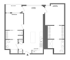 two bed with balcony