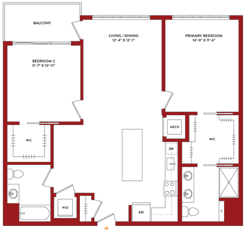 630 Washington Ave Studio-2 Beds Apartment for Rent - Photo Gallery 124