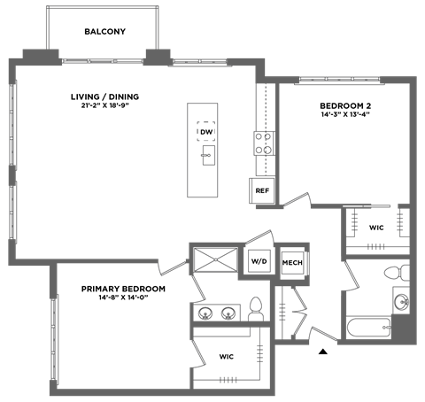 355 Broad Street Studio-2 Beds Apartment for Rent - Photo Gallery 149