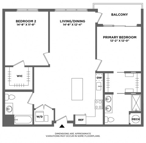 private terrace, master bath, open living dining layout, luxury finishes, walk in closets, double vanity, oversized windows