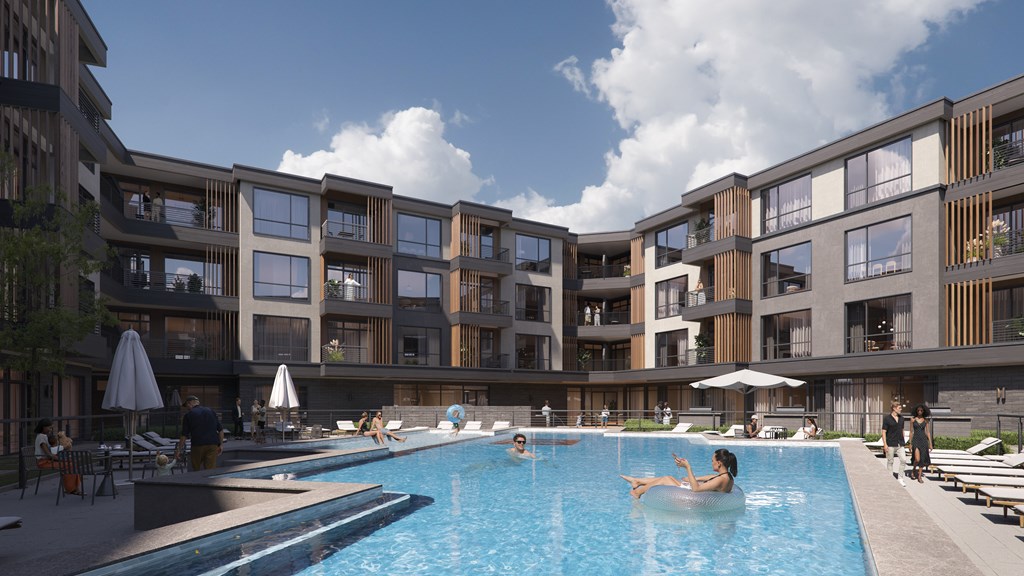 Amenities resort style pool, commute friendly, luxury apartment community