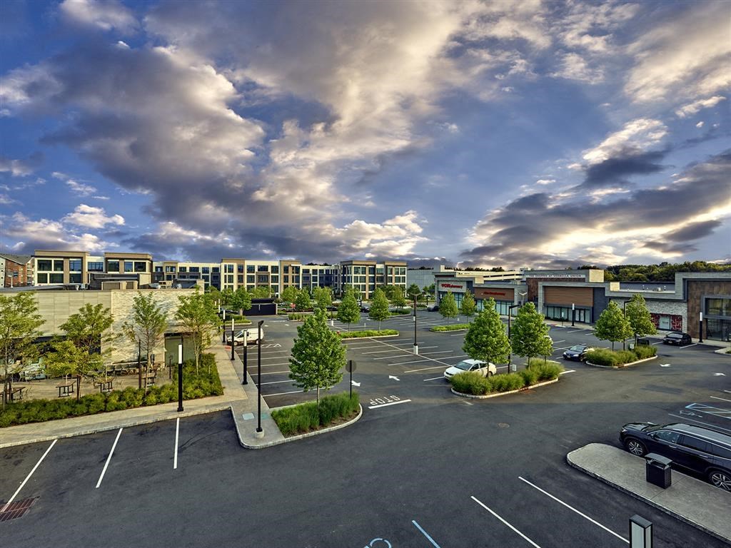Aerial View of Retail
