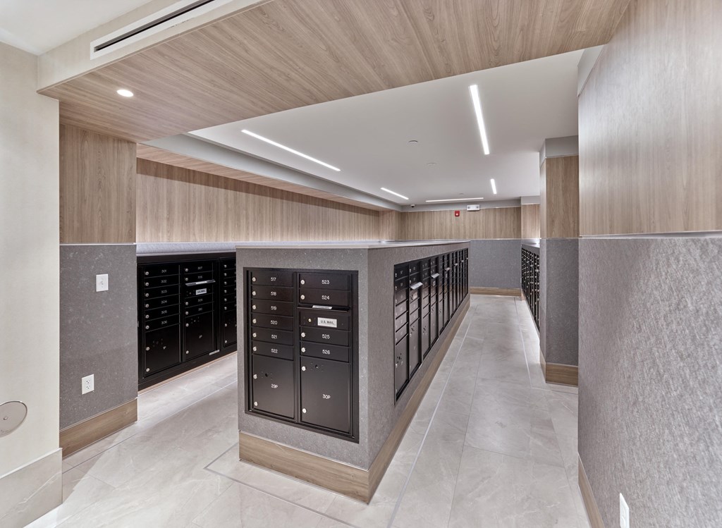 Luxurious dining area with accent lighting and elegant table design at Ora in Hackensack, NJ