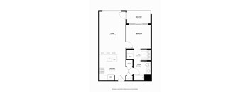 spacious one bedroom, closet space, open floorplan