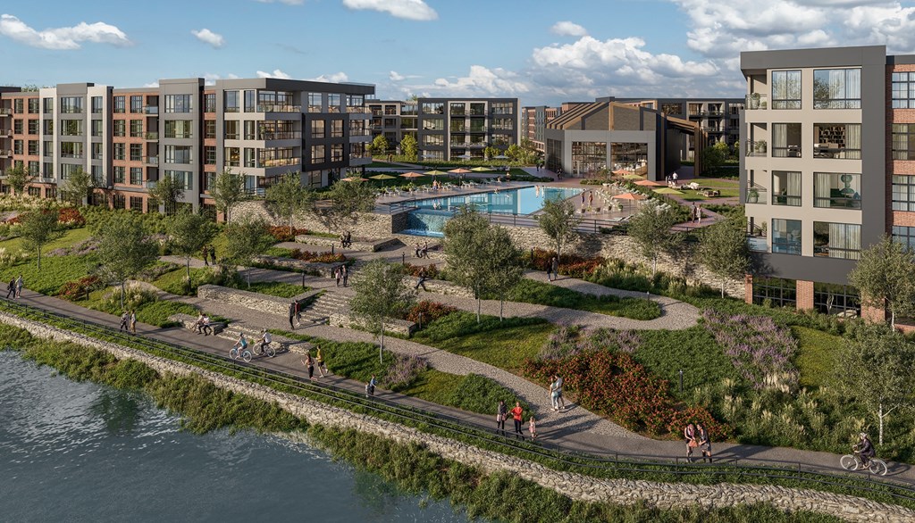 Print House Pool and Riverwalk