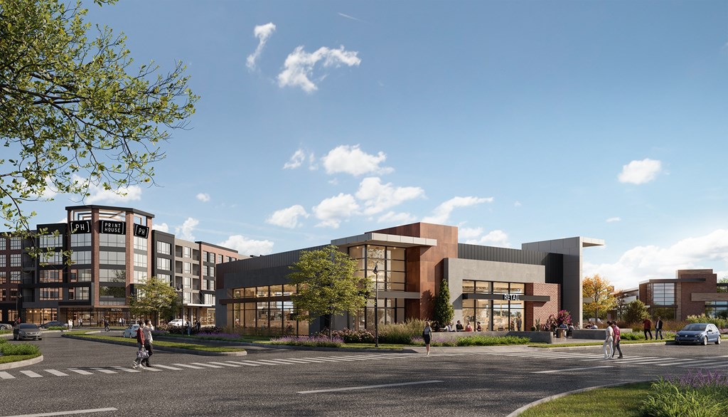 Retail View of Print House