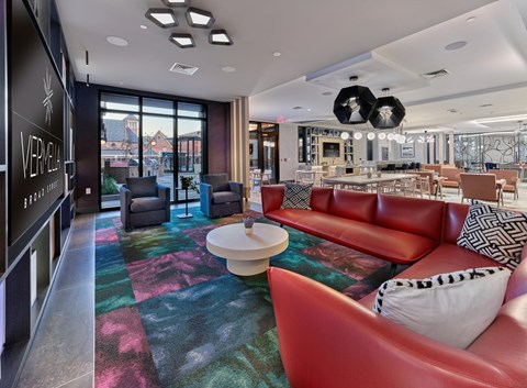 resident clubroom, TV wall, billiards, shuffleboard, private meeting room