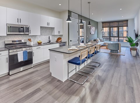 luxury kitchens, stainless steel appliances, hardwood flooring, spacious layout, large bedrooms and closets