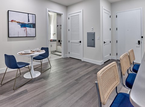 large homes, open layout, built in closets, hardwood flooring throughout, stainless steel appliances, stone countertops