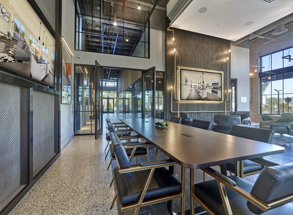 amenities clubroom, lounge, pool table, club house, TV, entertainment