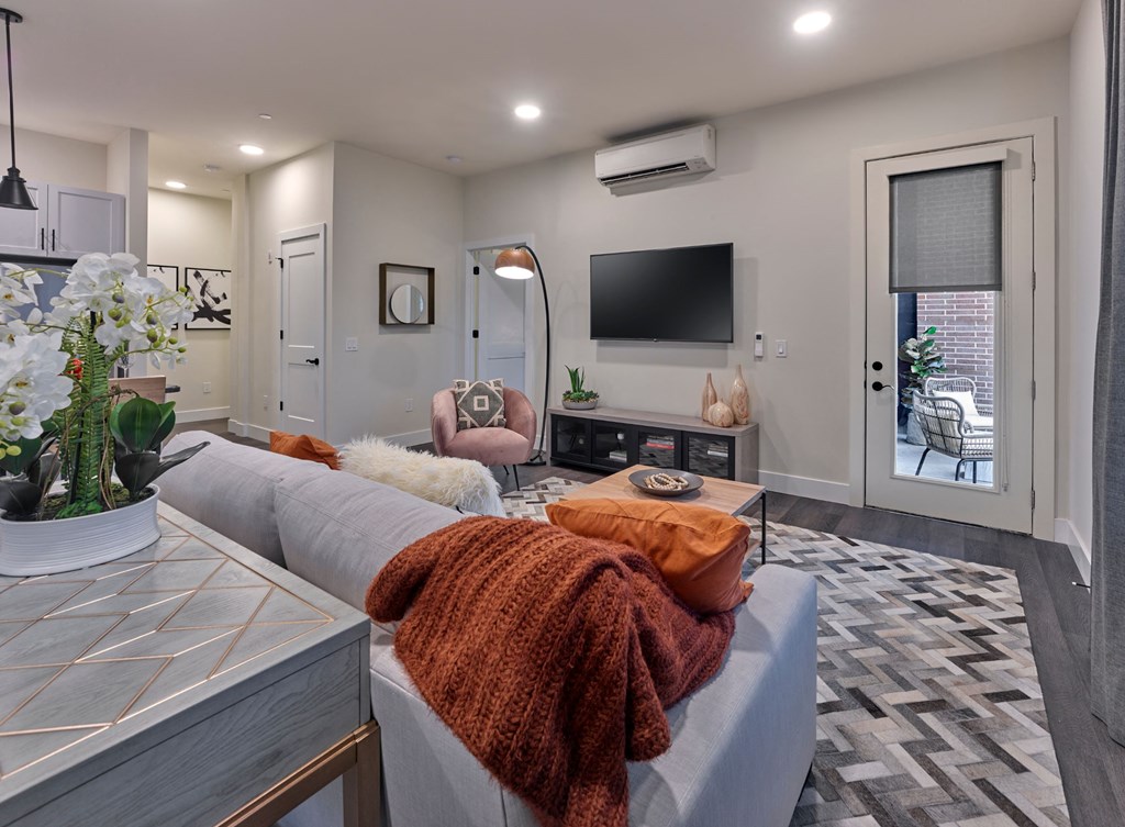 large two bedroom home, open layout