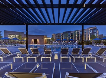 exteriors resort style pool, sun deck, bbq area, outdoor lounge - Photo Gallery 2