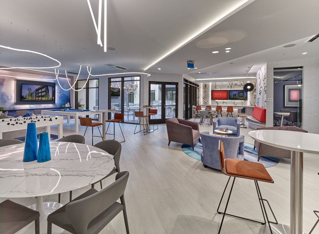 clubroom, game tables, conference room