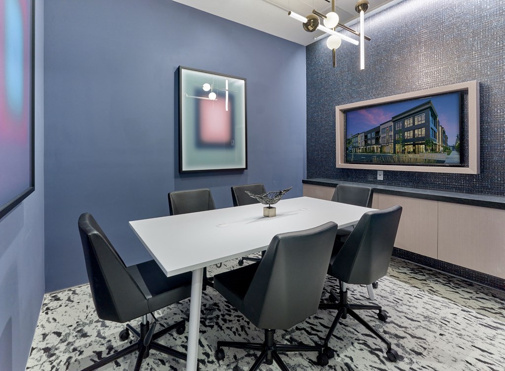 conference room, work area, clubroom