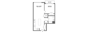 spacious one bedroom luxury apartment with balcony, full size washer dryer, walk in closet, stainless steel appliances, stone countertops