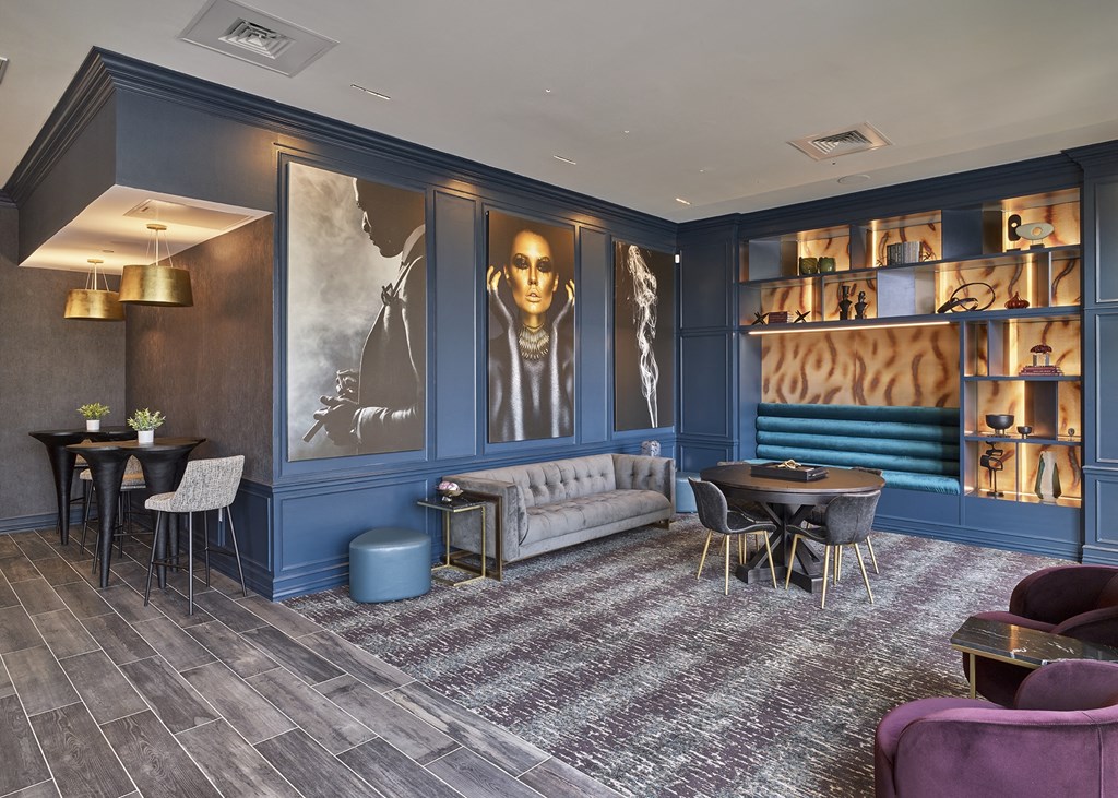 library, clubroom, amenity space, resident common area