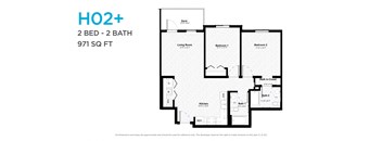 2 Bedroom 2 Bath