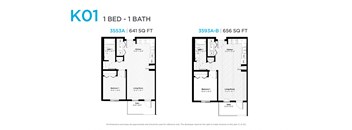 1 Bedroom 1Bath