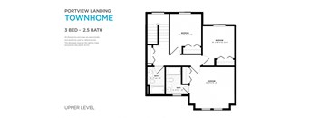 3 Bedroom 2.5 Bath Townhome