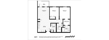 2 Bedroom 2 Bath
