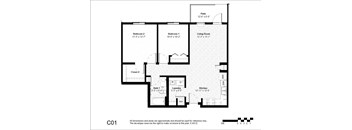 2 Bedroom 1 Bath