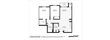2 Bedroom 1 Bath