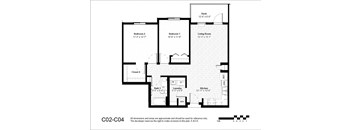 2 Bedroom 1 Bath
