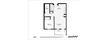 1 Bedroom 1 Bath